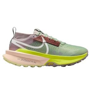 Nike ZoomX Zegama Trail 2 Running Shoes Vibram Jade Green Womens 9 UK6.5 EU 40.5